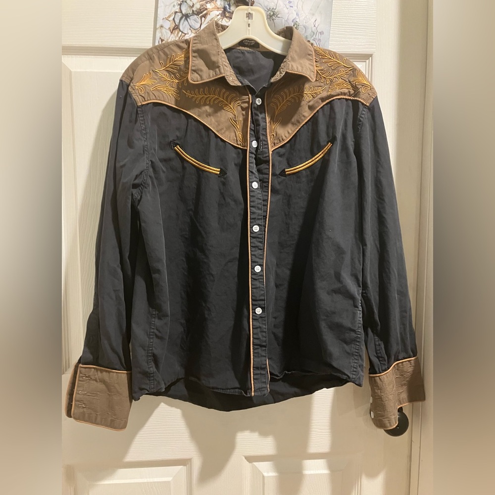 COOFANDY Western Buttonup Shirt